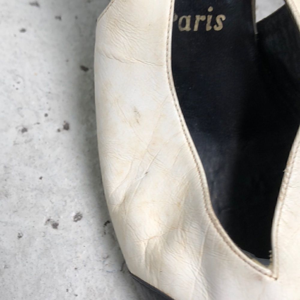Vintage  YSL  slingbacks - Picture 2 of 9